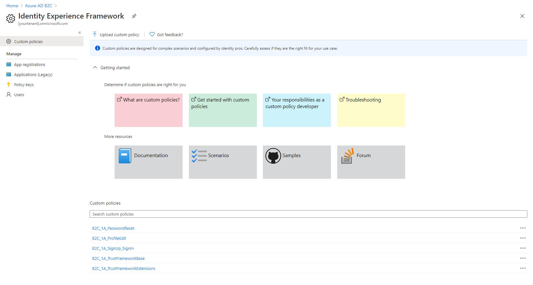Azure AD B2C Custom Policy Calling a REST API to get Additional Claims
