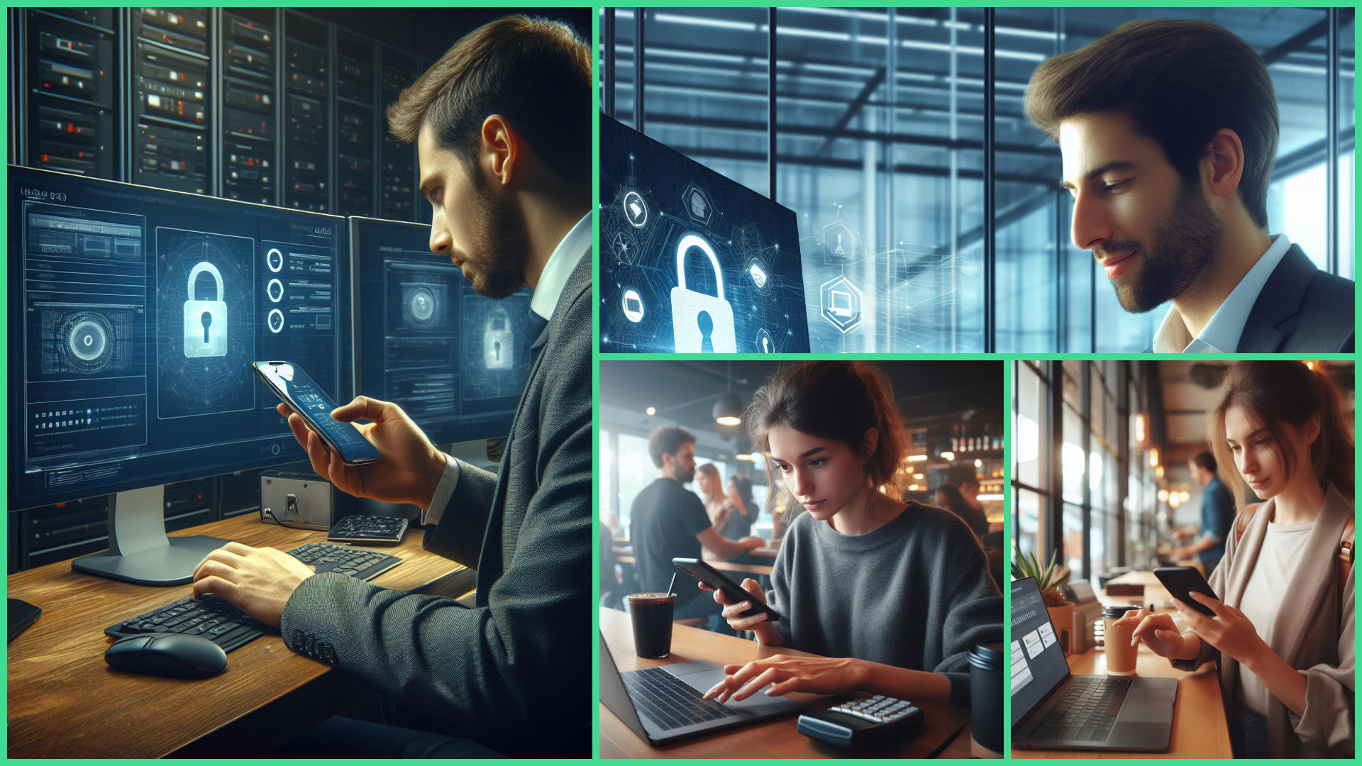 Share accounts and secrets across teams.