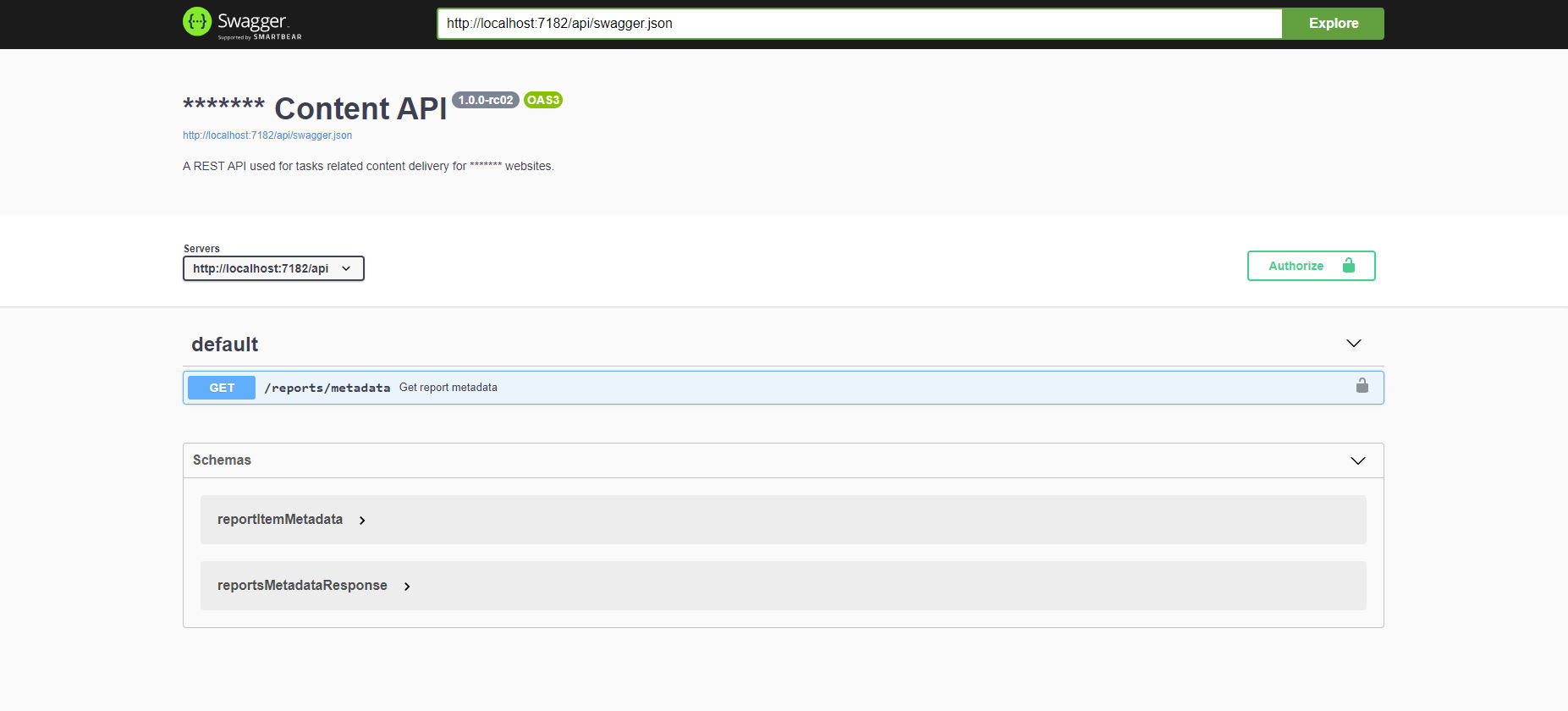 Swagger UI