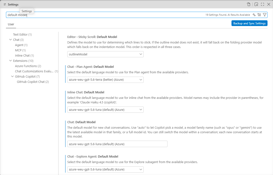 Configure Default Models for Different Tasks — illustration 10