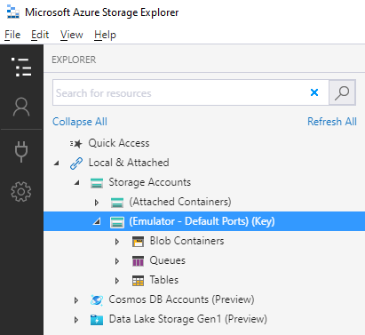 azure storage emulator for mac